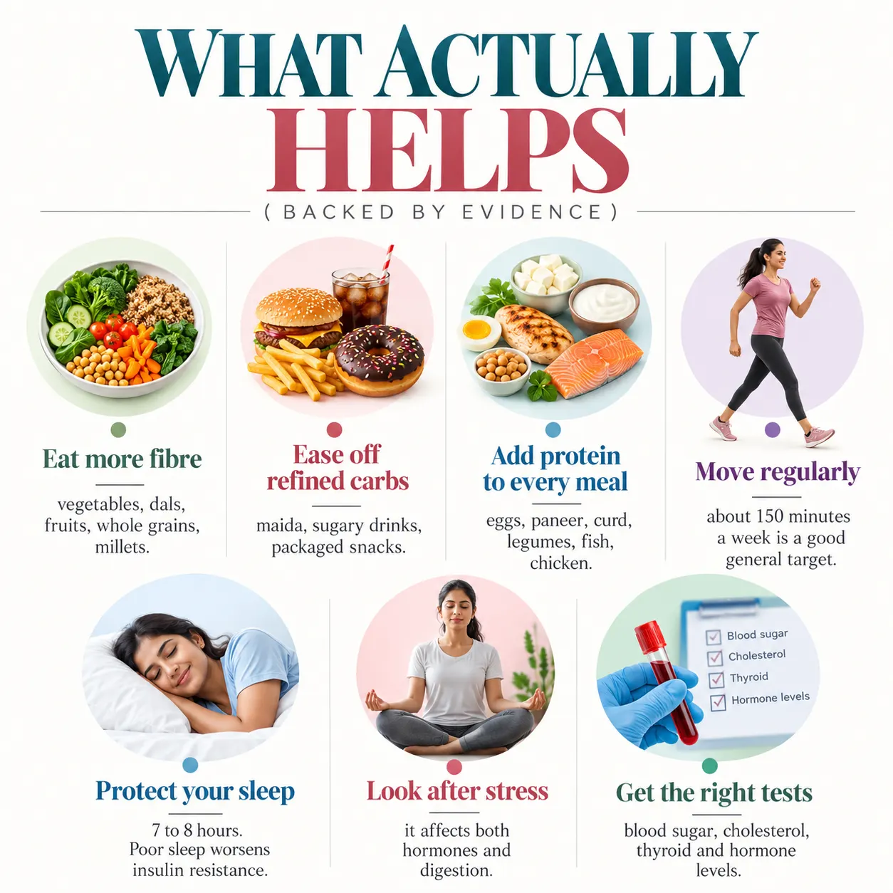What actually helps (backed by evidence) - Dr. Shruti Shah